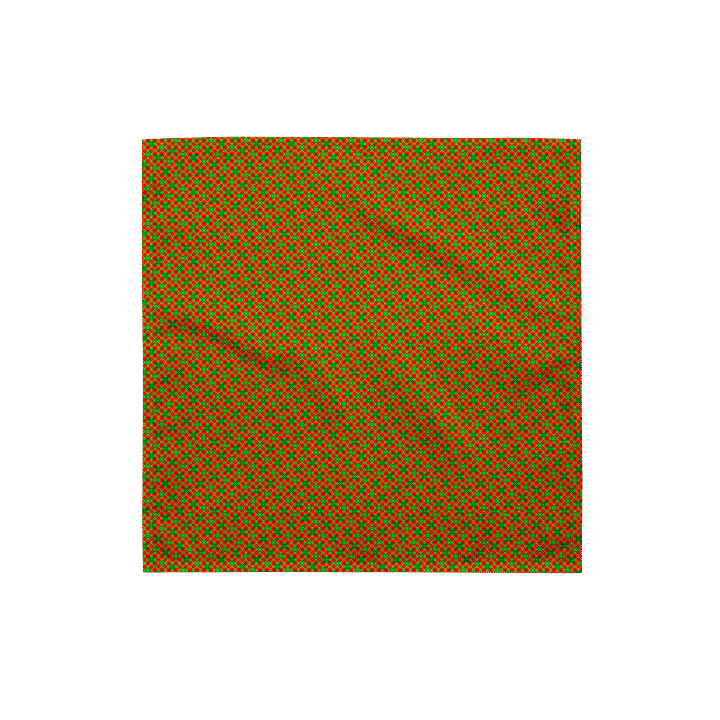 Holly Cross Weave - Holiday Bandana Series product image (1)