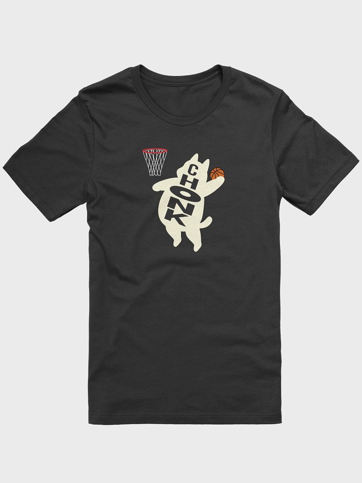 Basketball Chonk Cat - Unisex Adult Super Soft Lightweight T-shirt product image (1)