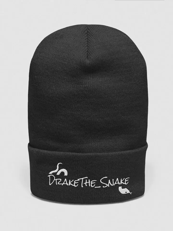 Snakey Beanie White Logo product image (7)