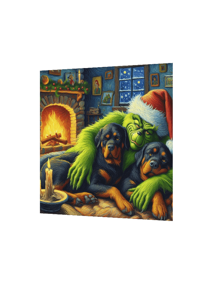 Grinch who stole Rottweilers Matte Poster product image (6)