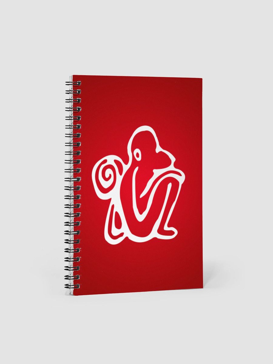 Whimsical New Monkey Spiral Notebook product image (1)
