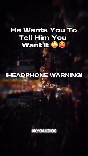 Comment ‘KISS’ for the full audio

#KYO #KYOaudios #boyfriendasmr #wattpad #ao3 #deepvoice #romancerecs #friendstolovers #ene...