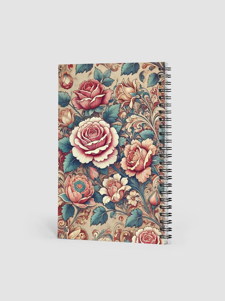 Royal Floral Spiral Notebook product image (2)