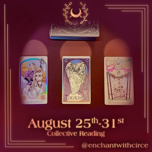 Hello friends! This is the weekly forecast reading for August 25th-31st, 2025. 

The cards shown are read in the context of T...