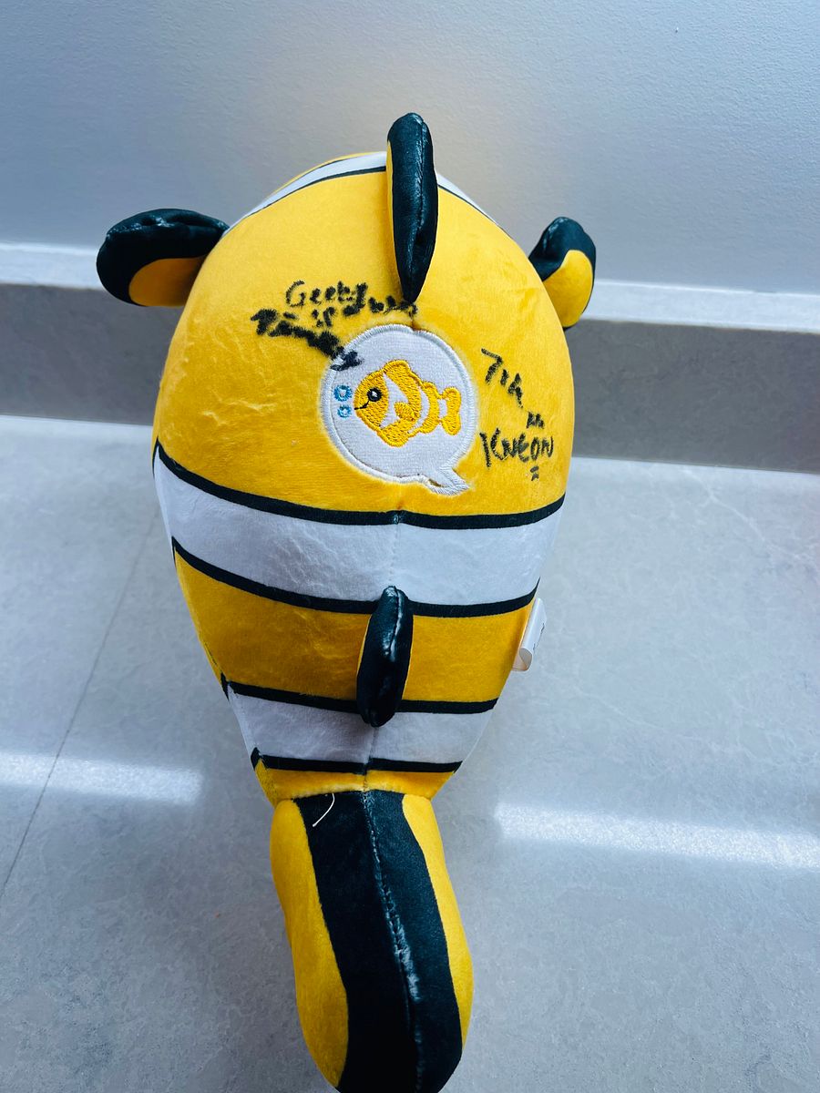 SIGNED Bubbly Steve 15" Plushie (Limited to 6) product image (3)