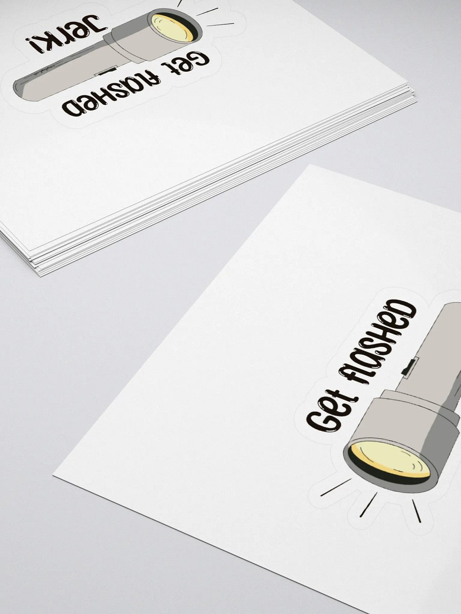 Get Flashed Jerk Sticker product image (4)