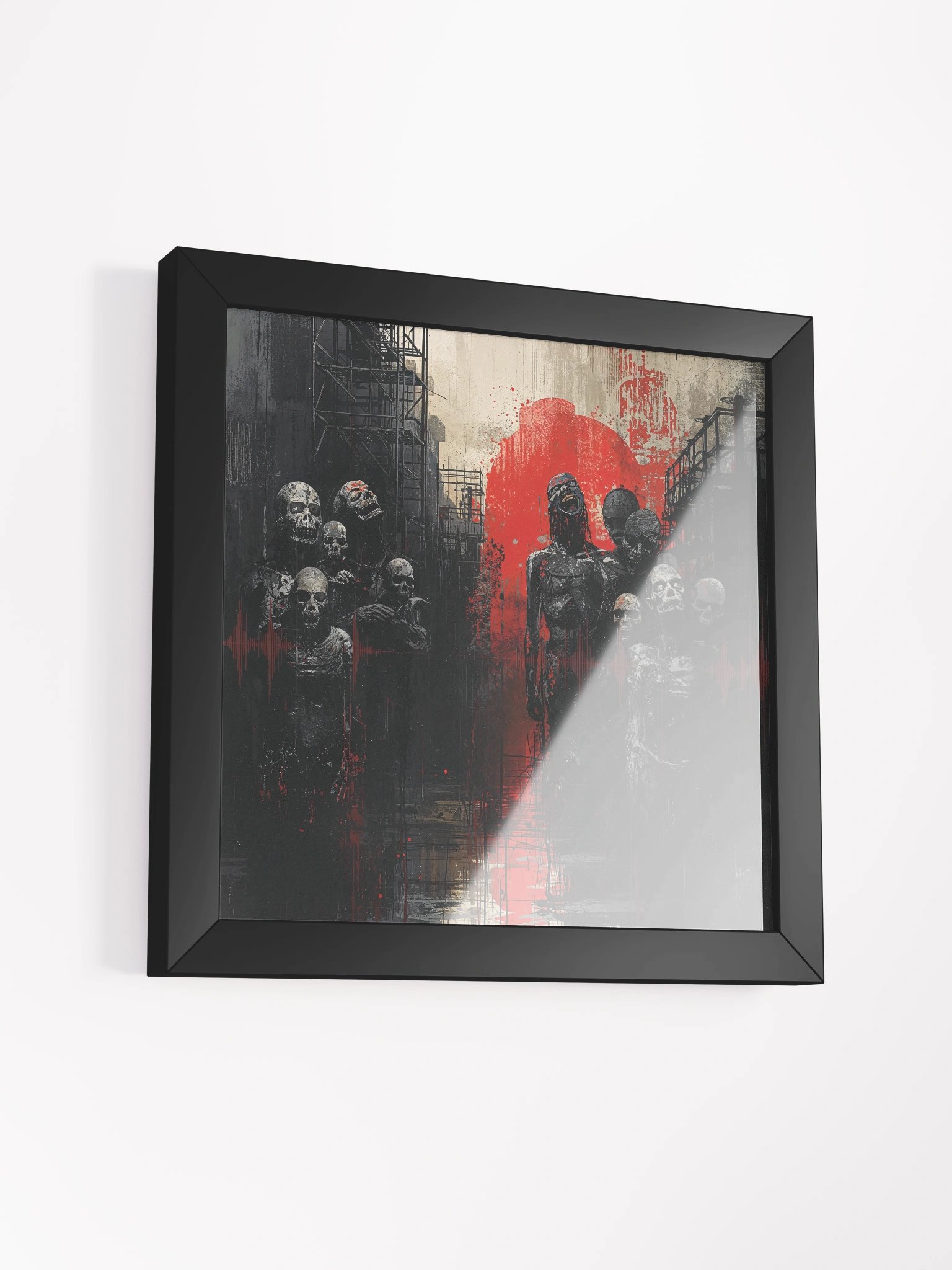The Crimson Rising Framed Print product image (14)