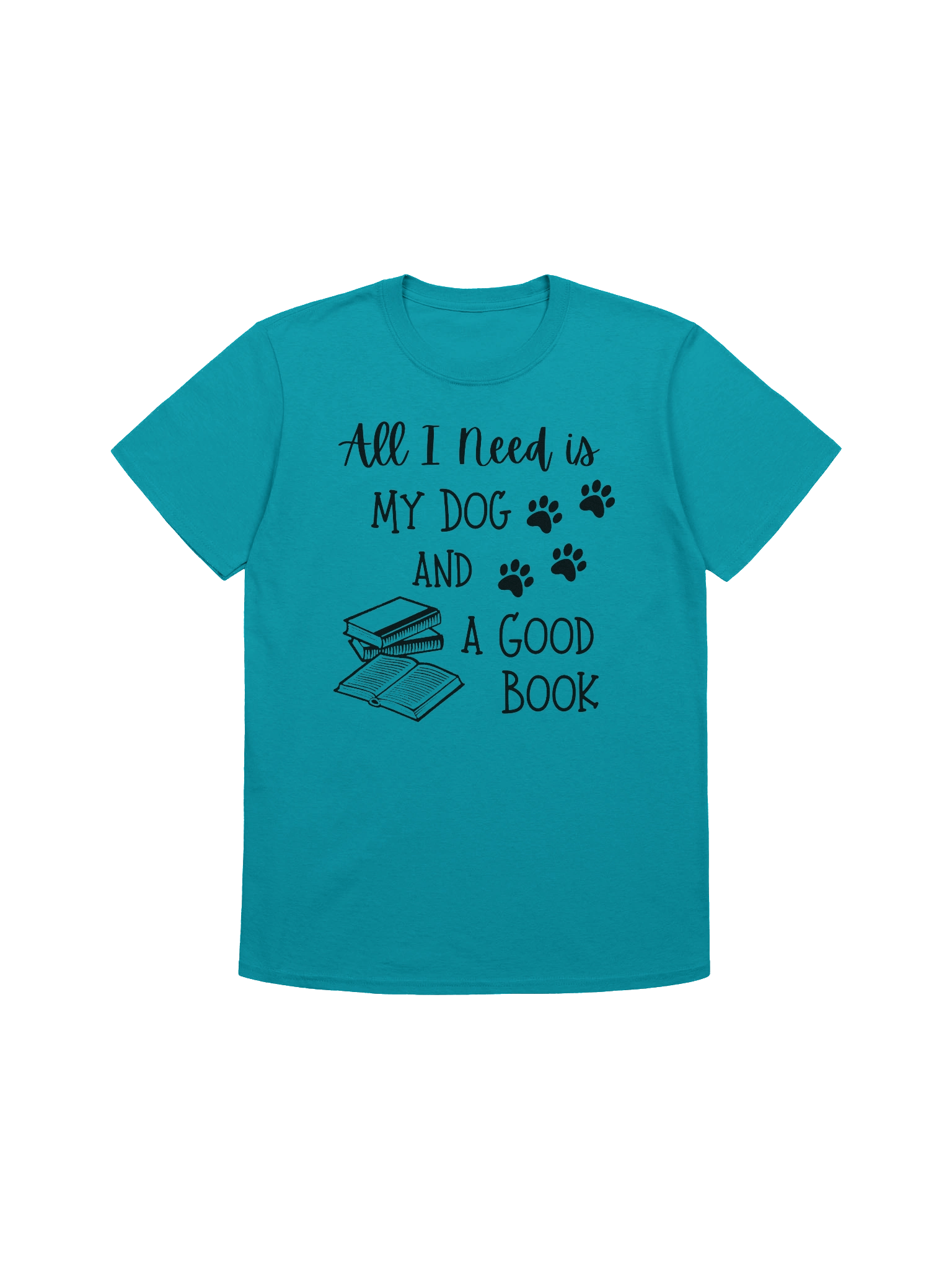 All I Need Is My Dog And A Good Book T-shirt product image (1)