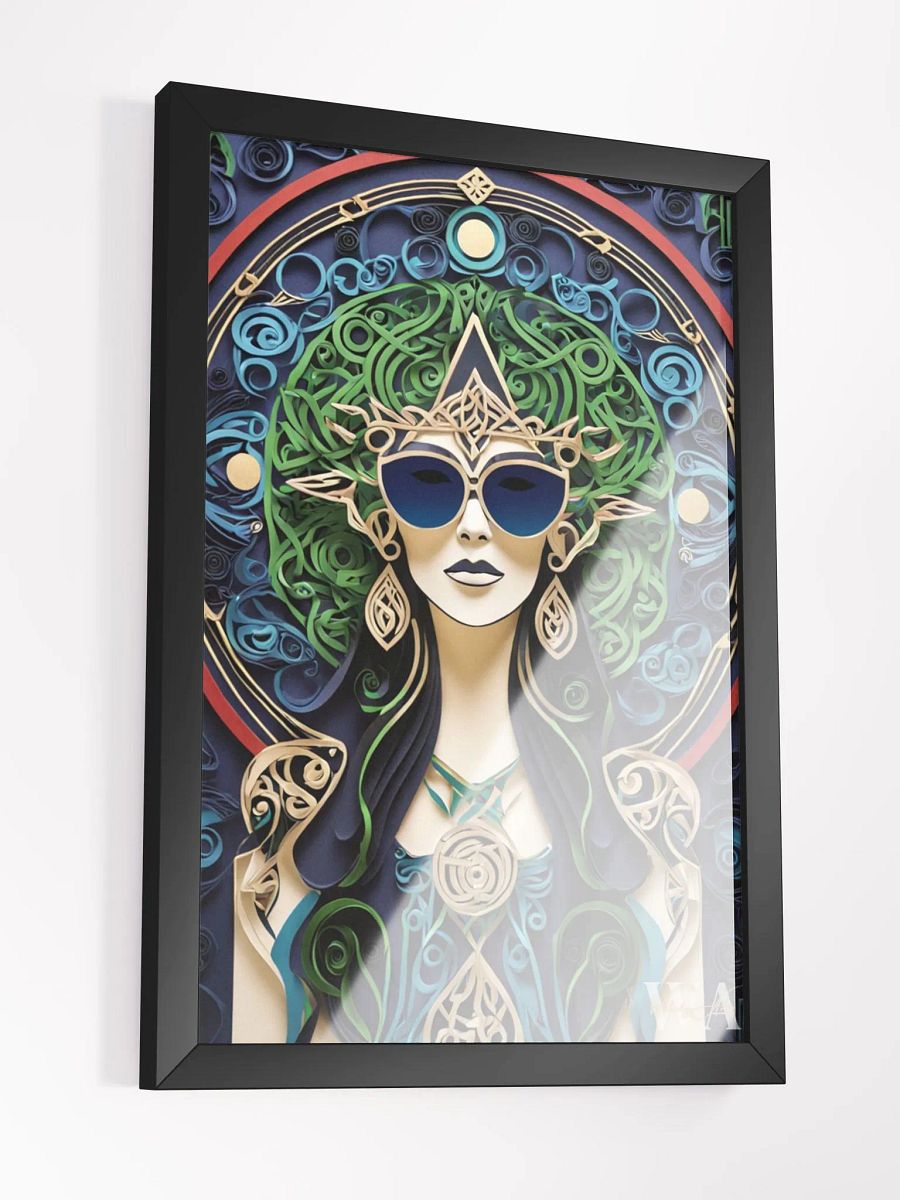 Winter Wiccan 14 - Framed Matte Poster product image (10)