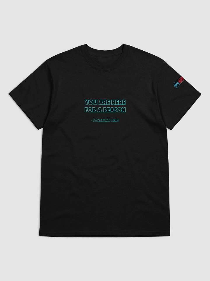 YOU ARE HERE FOR A REASON Quote Tee product image (1)