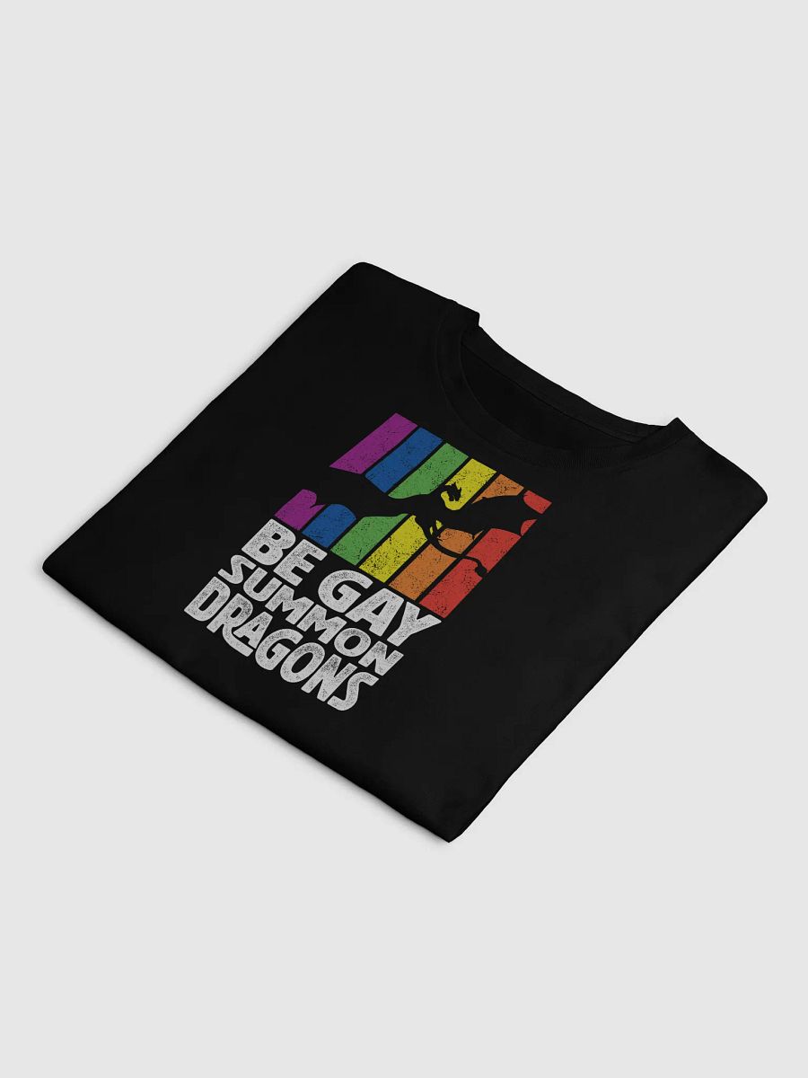 Be Gay. Summon Dragons Pride Women's Premium Crop Top product image (4)