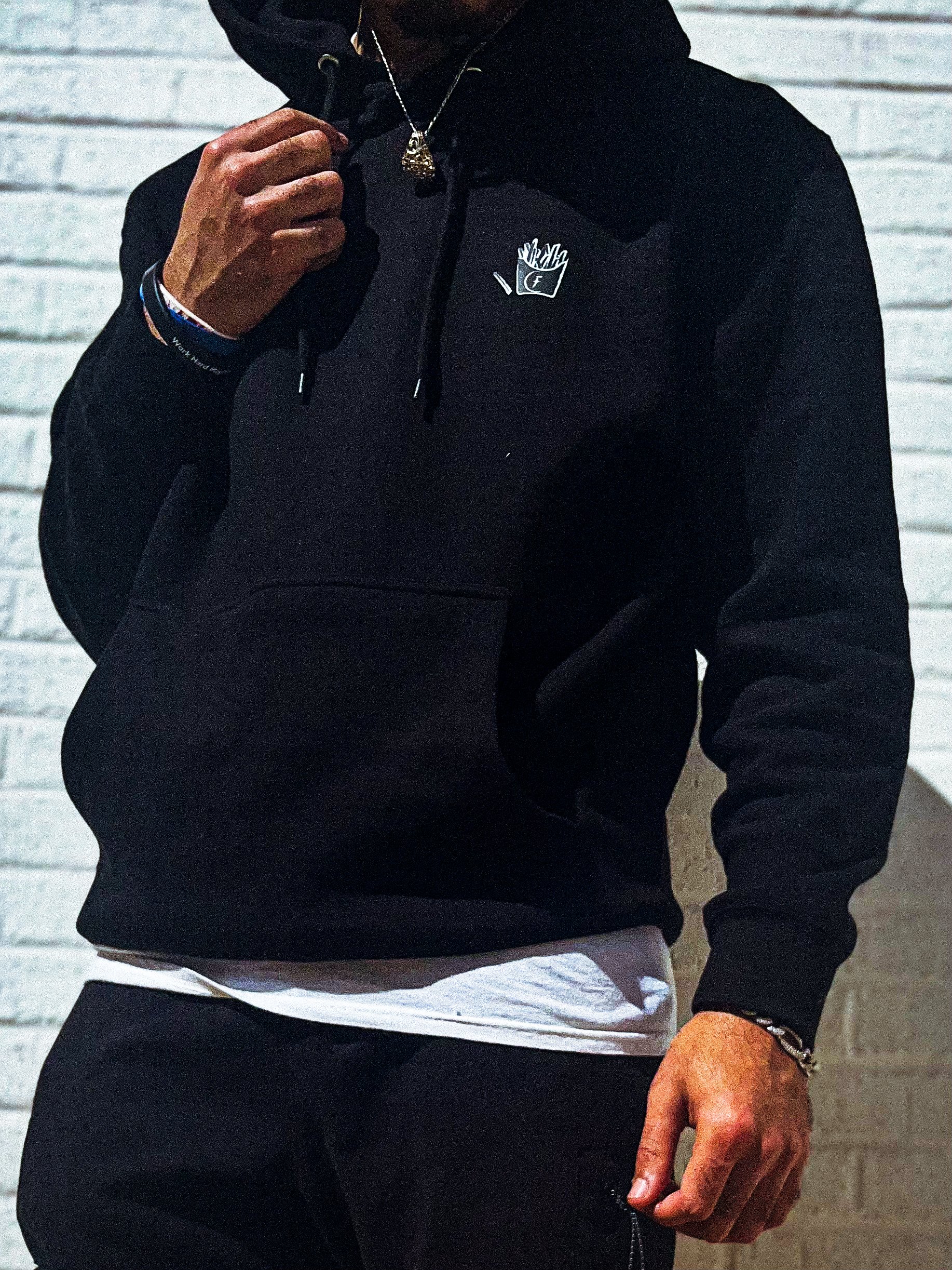 Fryenation Unisex Pocket Logo Hoodie product image (1)
