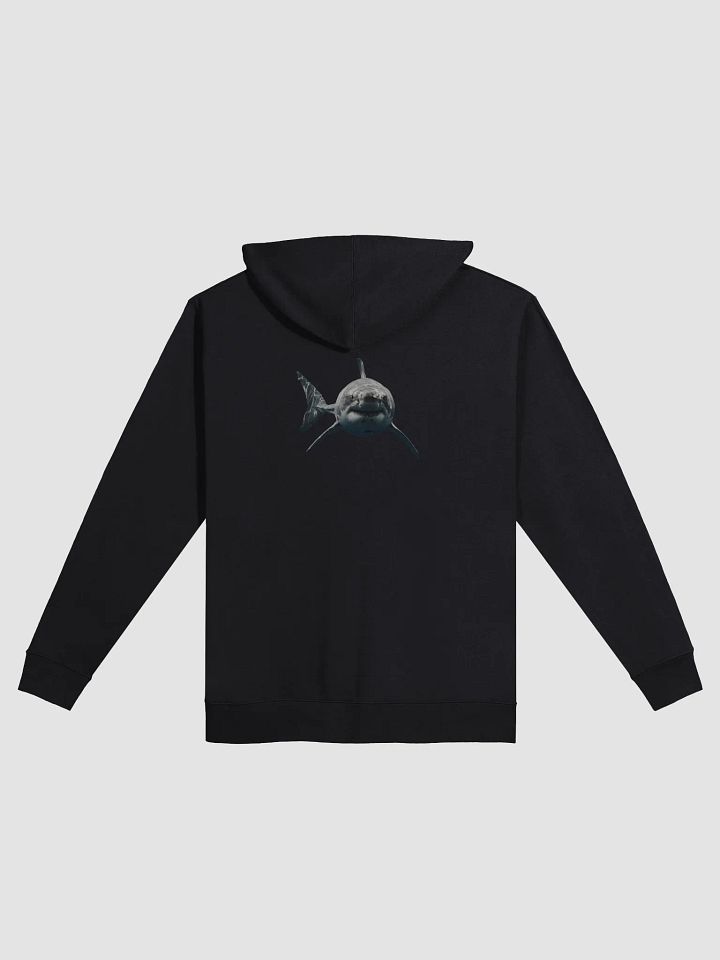 Great White Shark Fleece Zip-Up Hoodie product image (2)