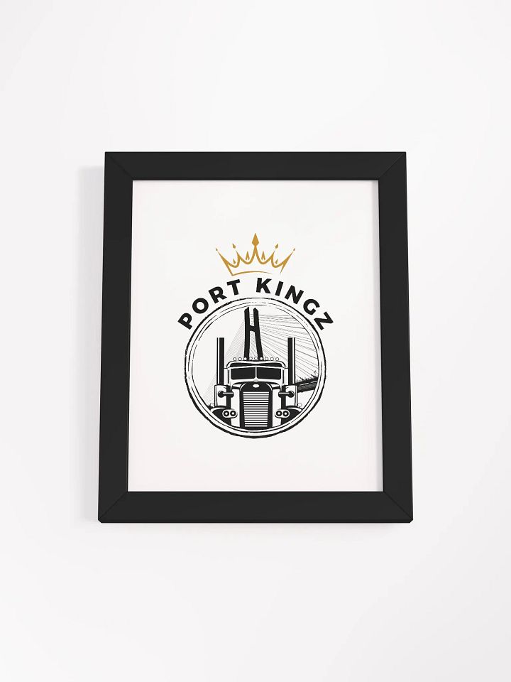 Framed Port Kingz Print product image (9)