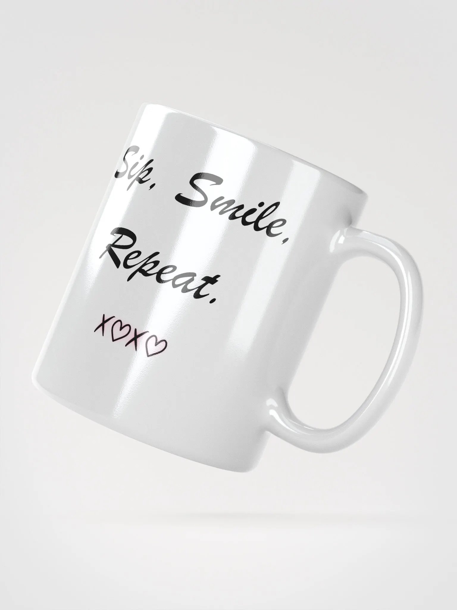 XOXO Hearts White Glossy Mug product image (5)