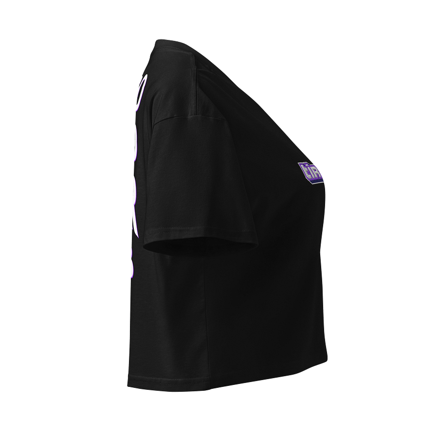 Introverted Streamer Club Tired Team Purple Crop product image (11)