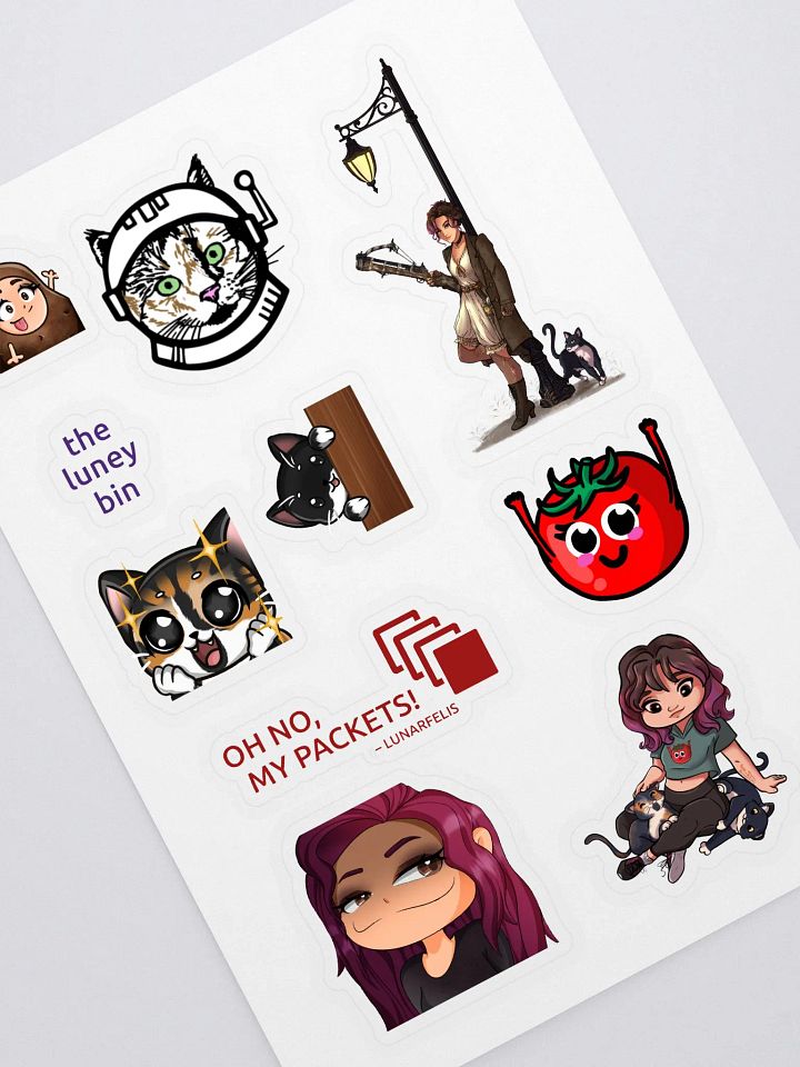 Luney Bin Sticker Sheet product image (2)