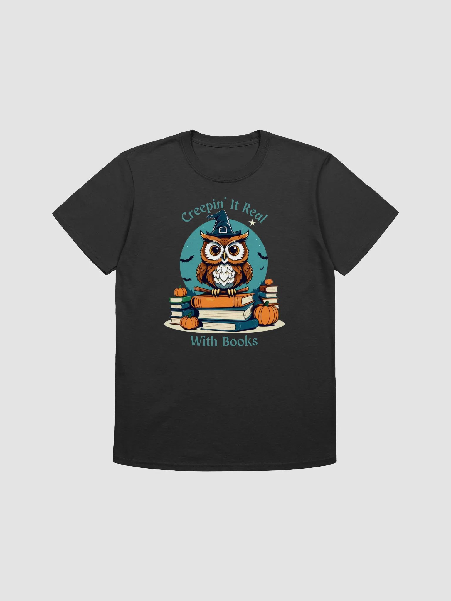Creepin' It Real With Books T-Shirt product image (2)