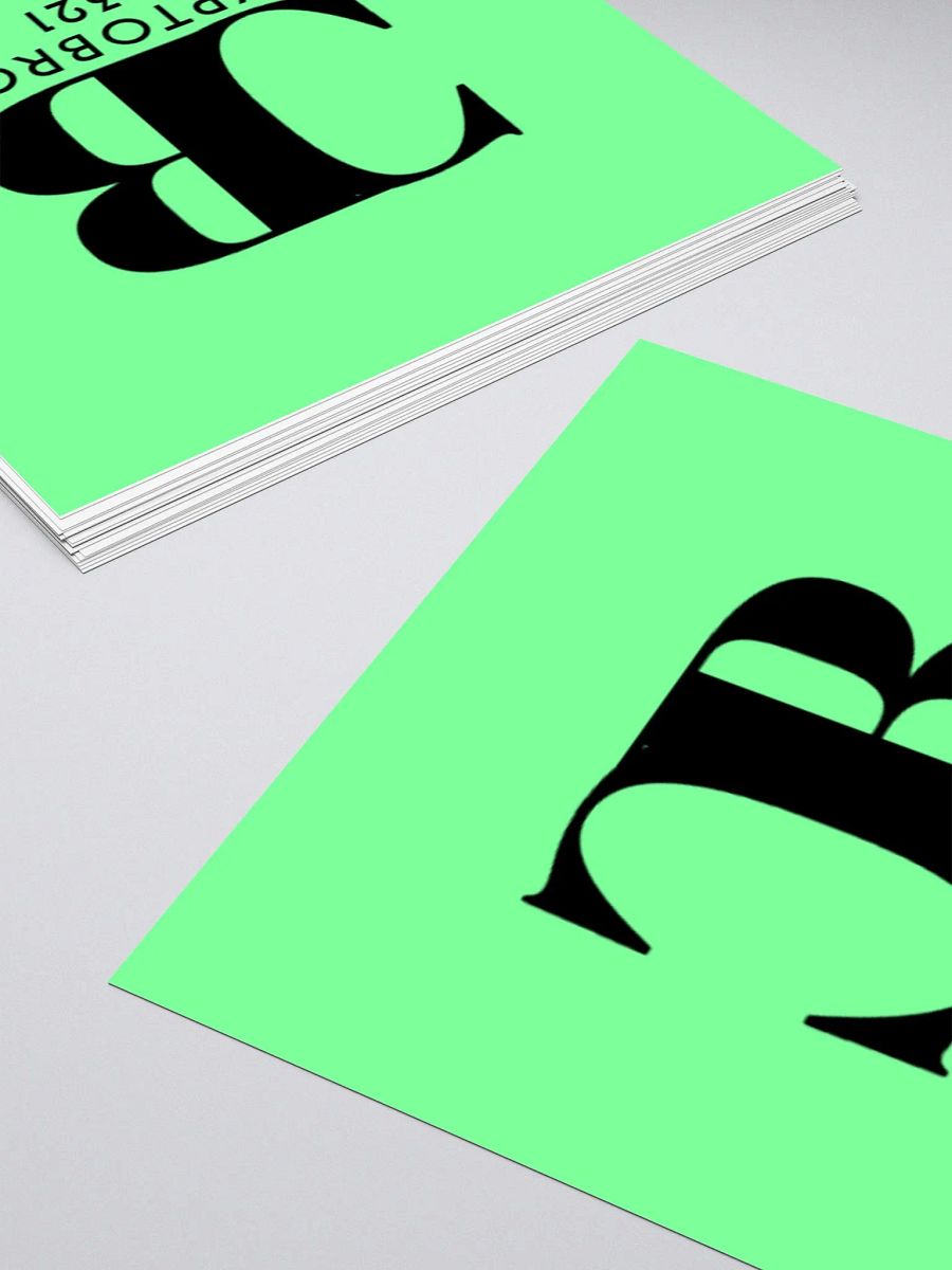 CRYPTOBROWN STICKER product image (4)
