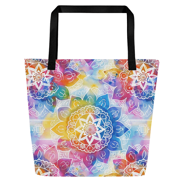 Mandala Mosaic Polyester Tote Bag product image (1)