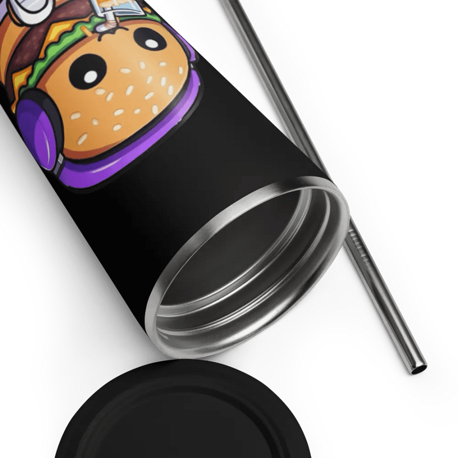 Charming Hamburger Sipping Insulated Tumbler product image (6)