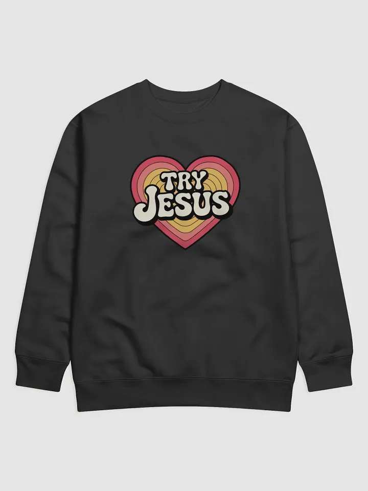 Radiant Heart 'TRY JESUS' Sweatshirt product image (1)