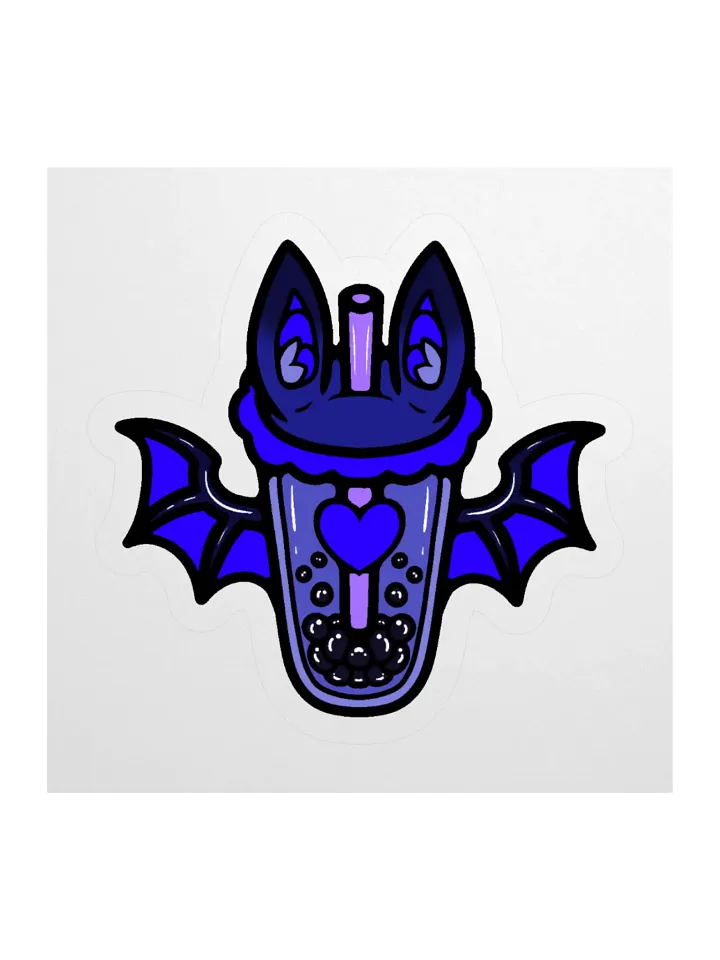 MatchaEXE Indigo Bobat Sticker product image (2)