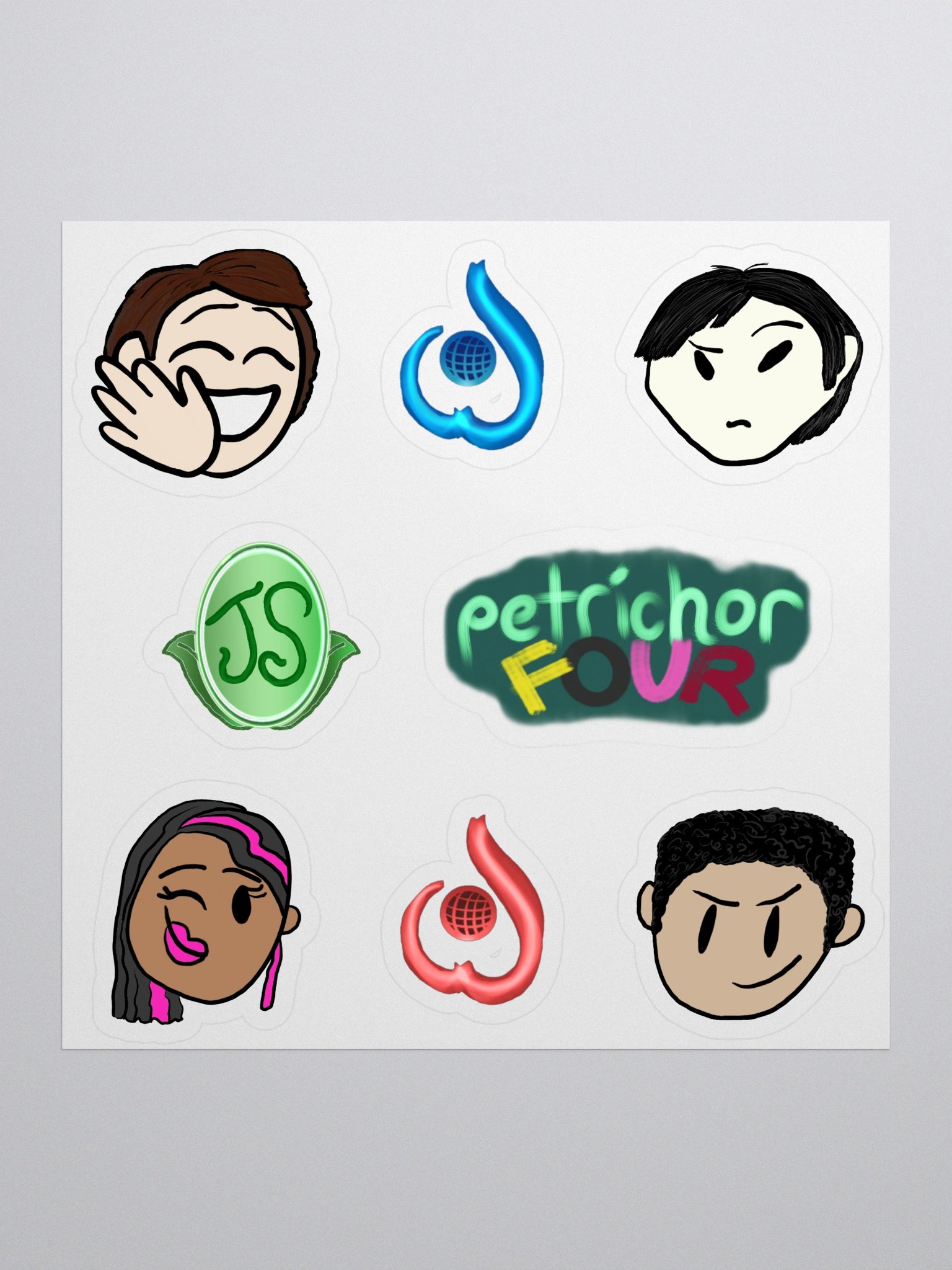 Petrichor Four Stickers product image (1)