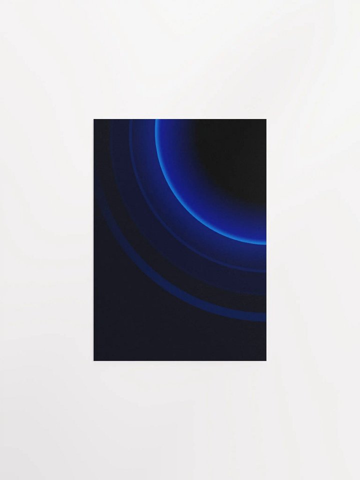 Blue Pulse Poster product image (8)
