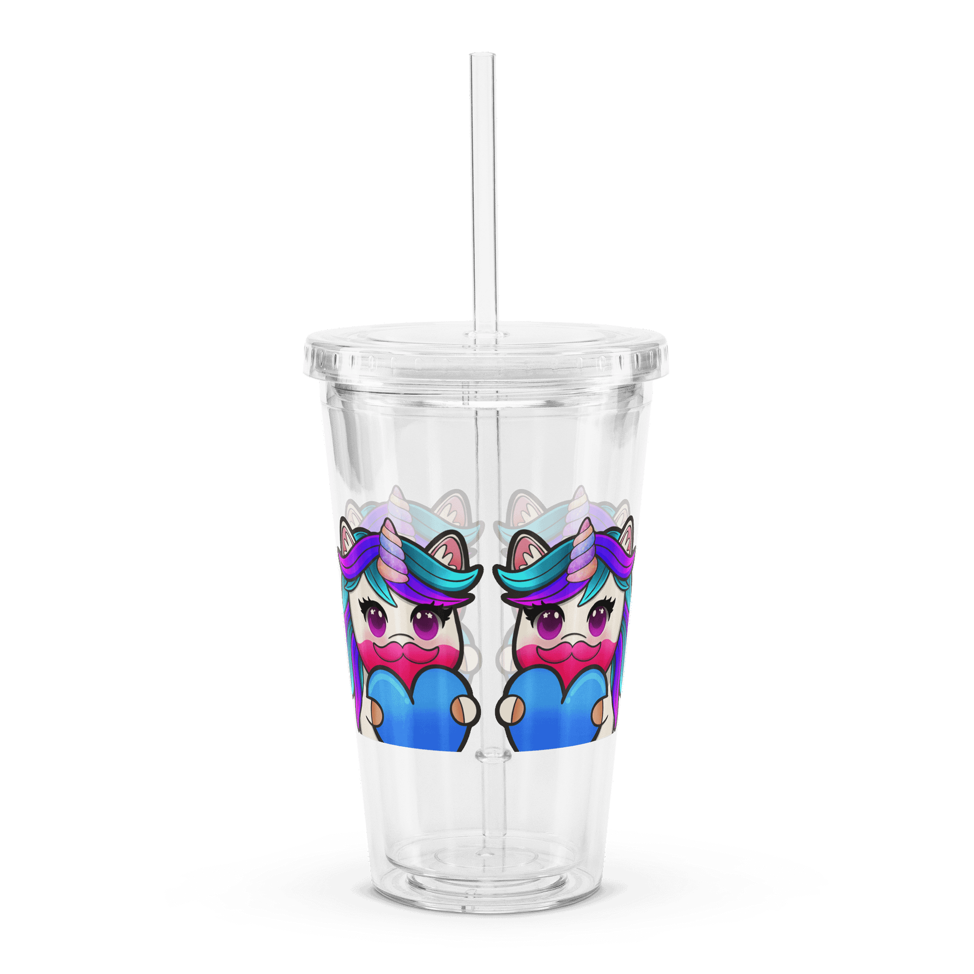 Hearts Clear Tumbler product image (4)