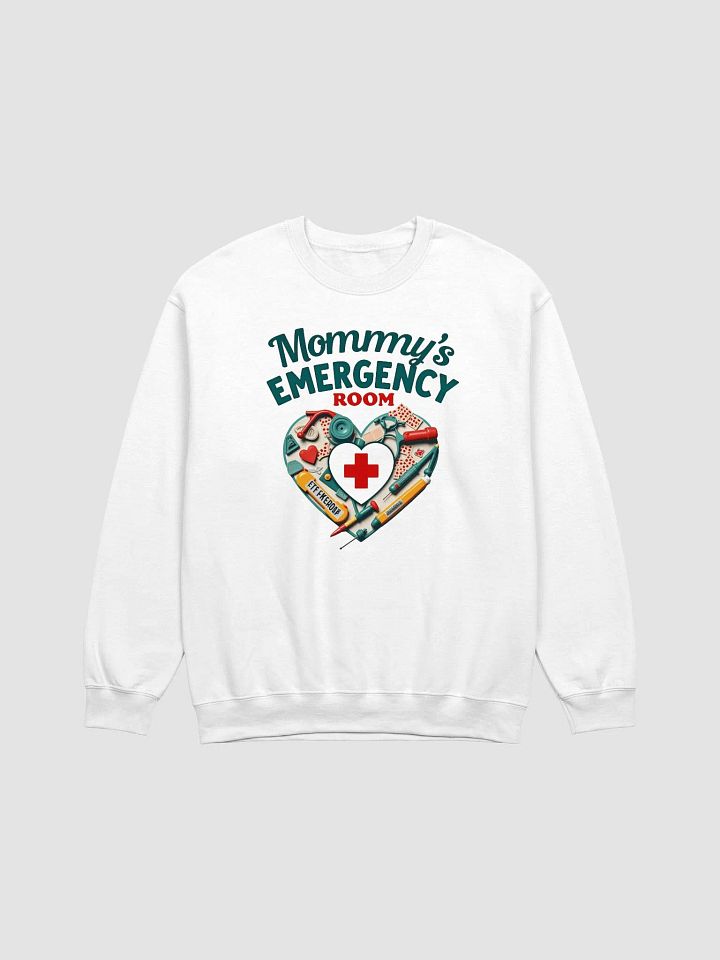 Mommy's Emergency Room Crewneck Sweatshirt product image (8)