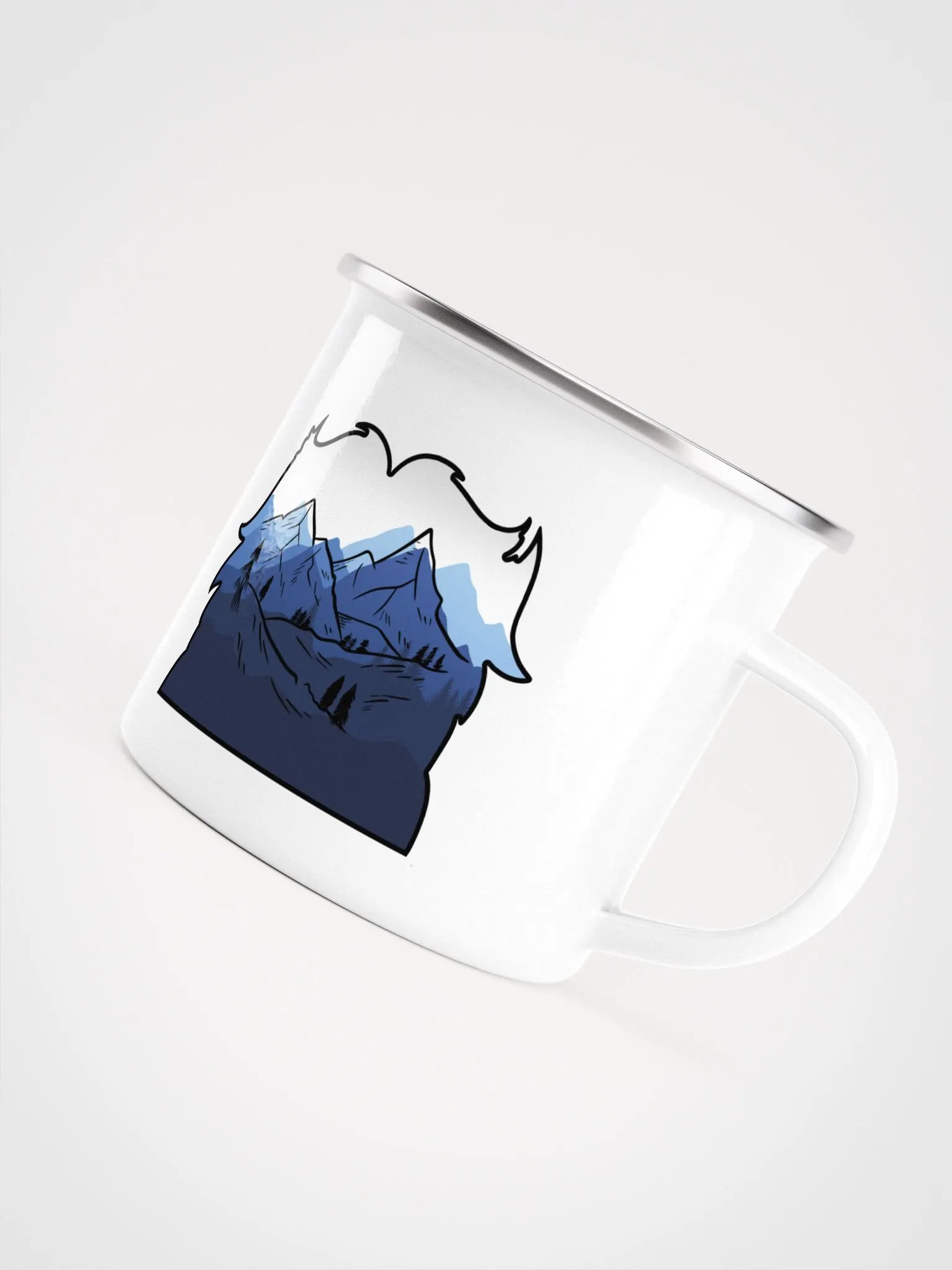 Beardie National Park Enamel Mug product image (5)