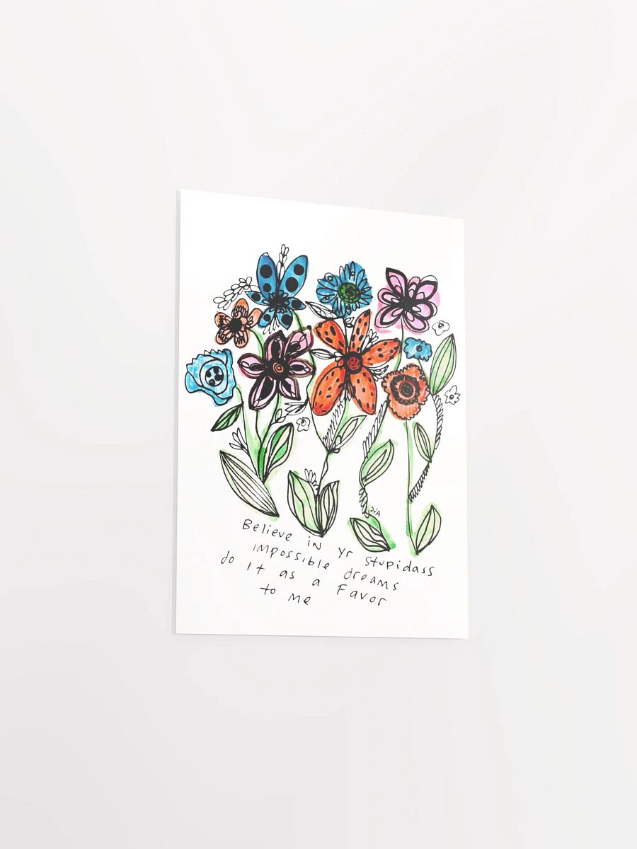 Believe In Your Dreams matte poster product image (12)