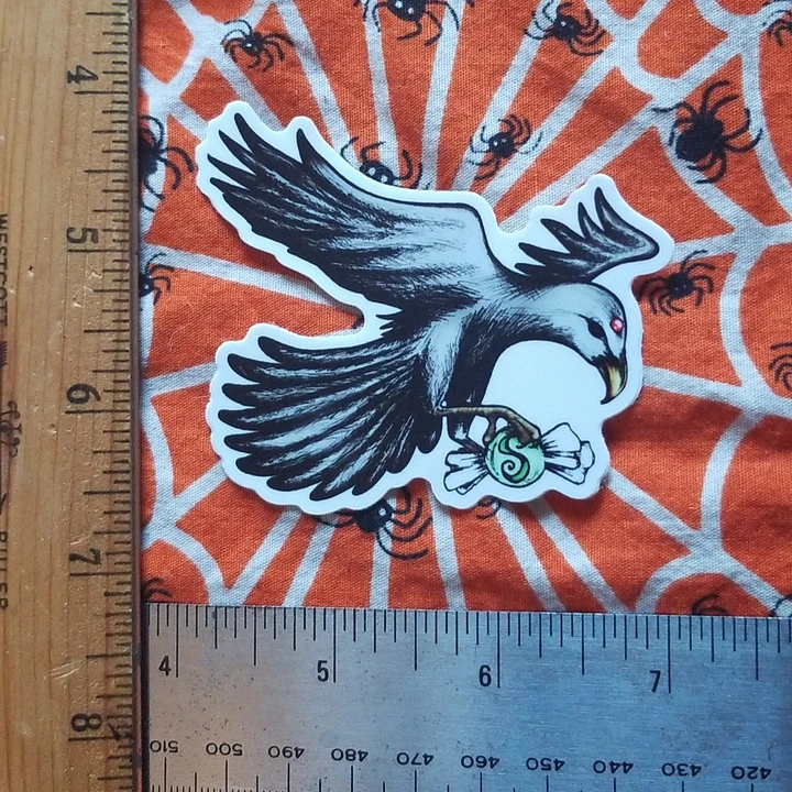 Sweet Raven Sticker product image (1)