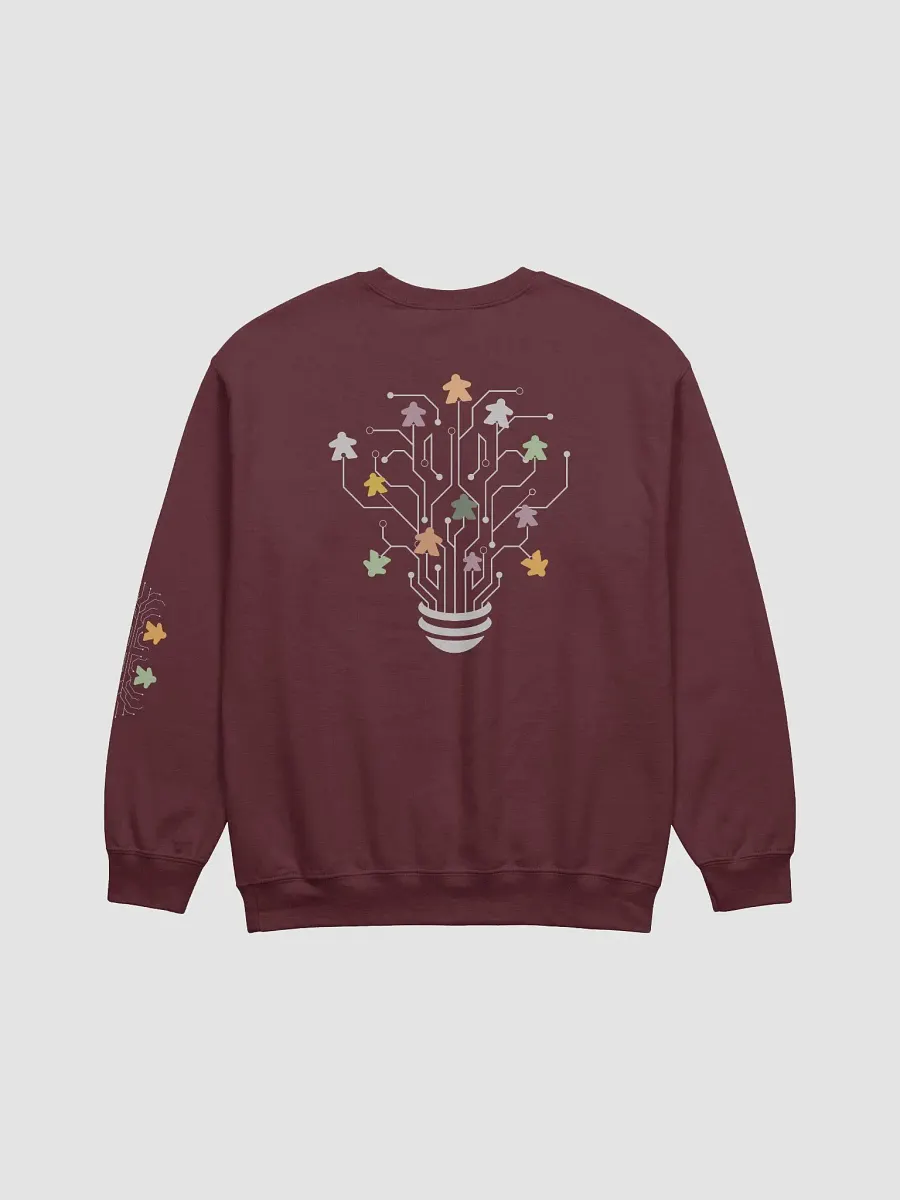Meeple Flowerpot Sweatshirt for Board Gamers product image (9)