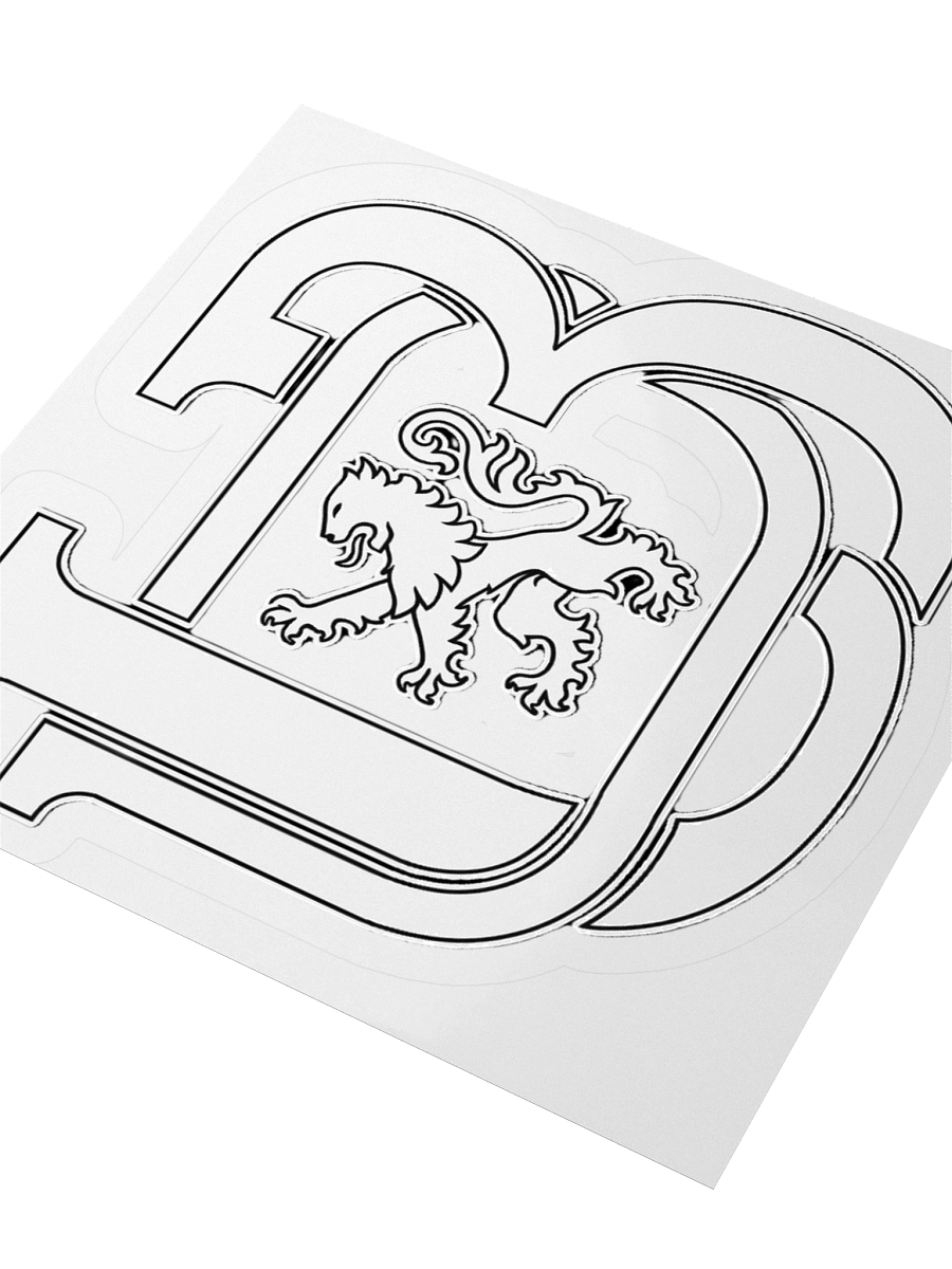 UBC " Monogram Sticker product image (3)