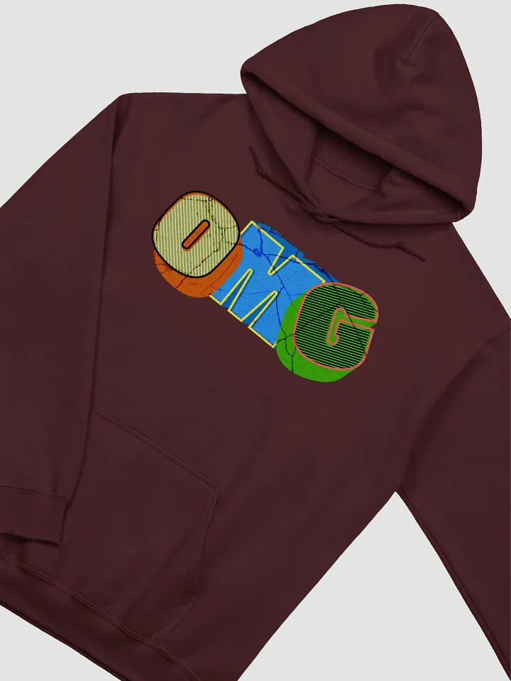 OMG Distinctive Letter Trio Hoodie product image (10)