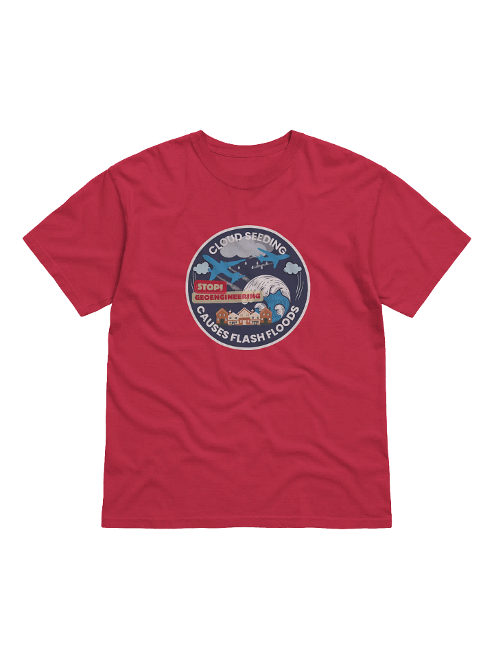 Cloud Seeding Warning - Heavyweight Tee product image (1)