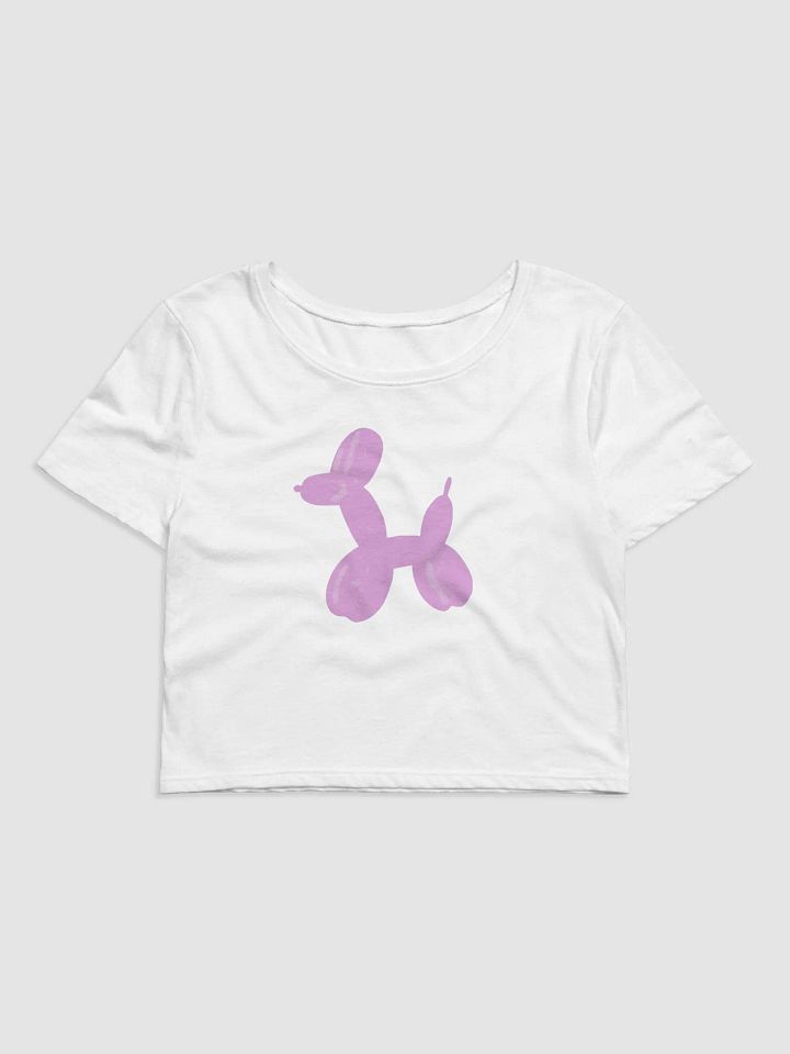 Puppy Love Balloon Dog Crop Tee product image (1)