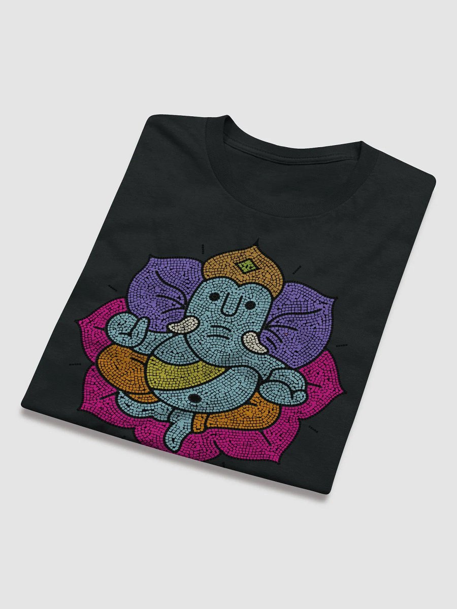 Ganesha Mosaic Lotus | Vibrant Spiritual Art T-shirt product image (43)