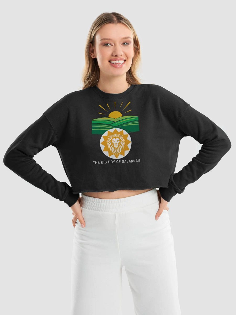 Rising Sun Women's Fleece Crop Sweatshirt product image (9)