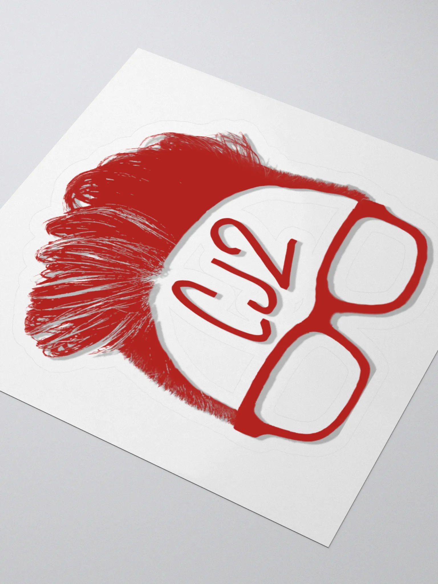 just a lil red sticker product image (3)