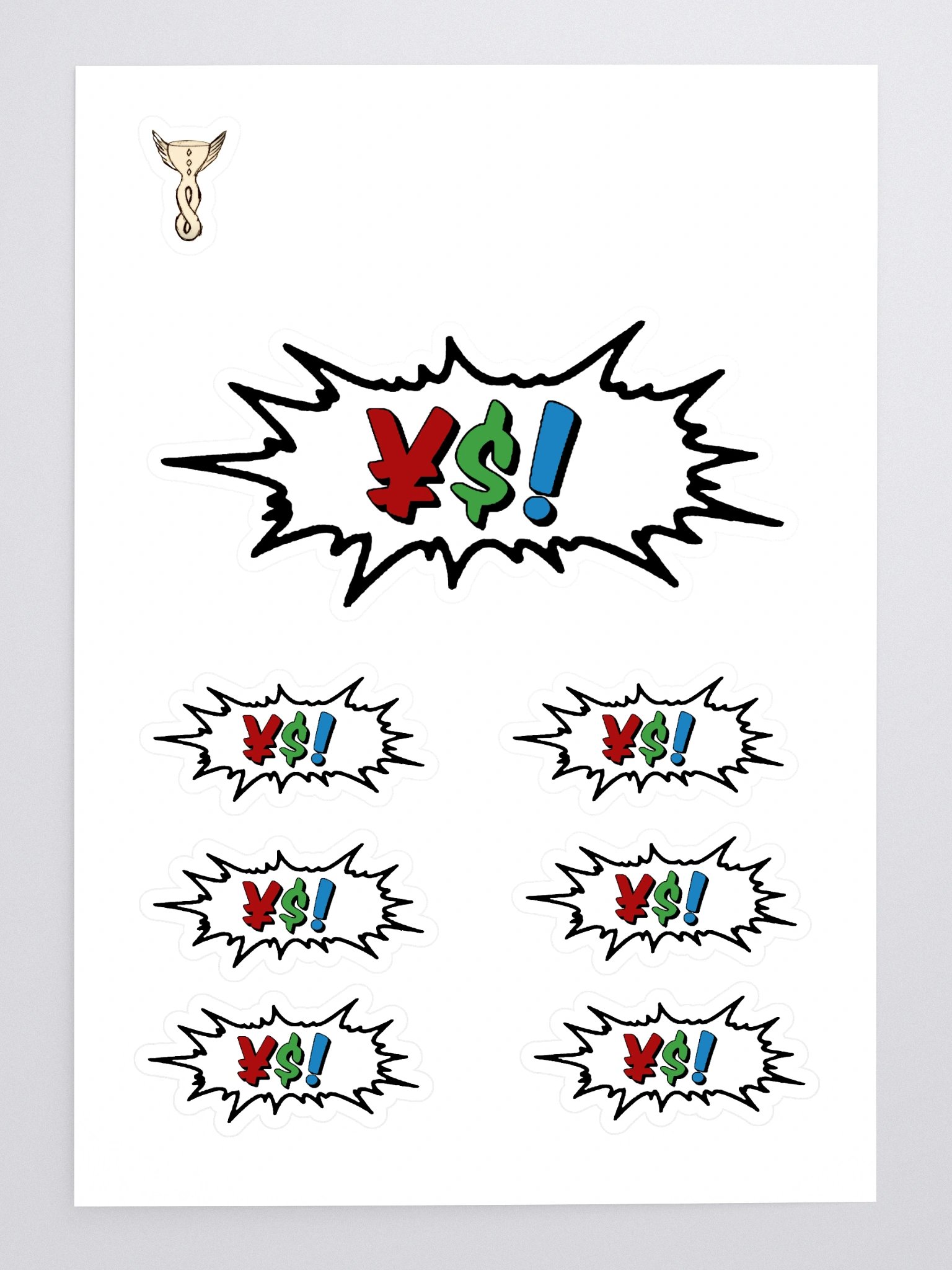 ¥$! Speech Bubble Stickers product image (3)