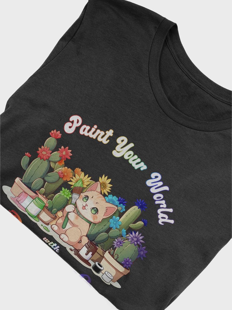 Rainbow Kitten Artist T-Shirt product image (6)