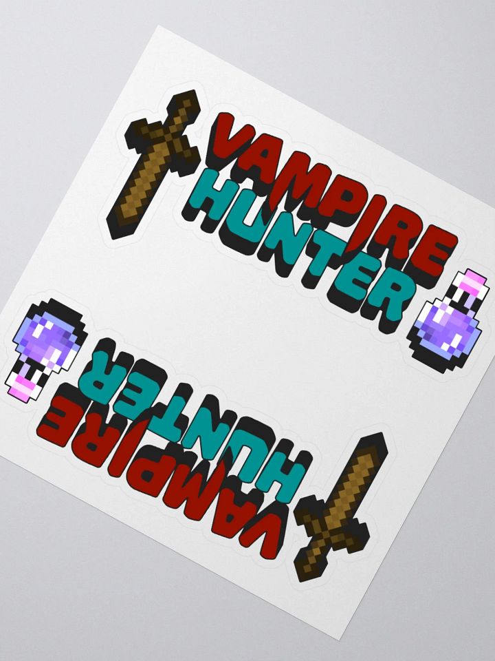 Sticky Stickers (Vampire Hunter) 2-PACK product image (1)
