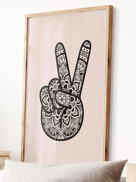 Hippy Victory Parchment Poster product image (1)