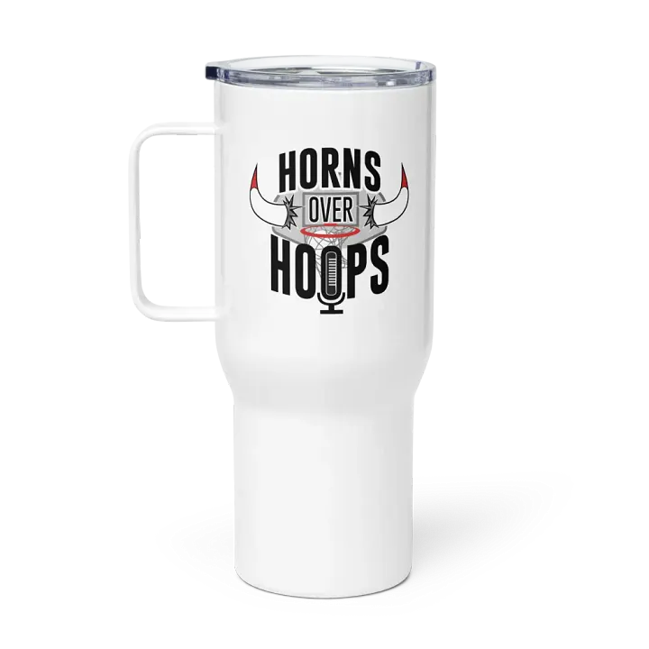 Horns Over Hoops Travelers Mug product image (1)