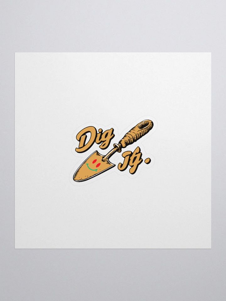 Happy Trowel Kiss Cut Stickers product image (3)