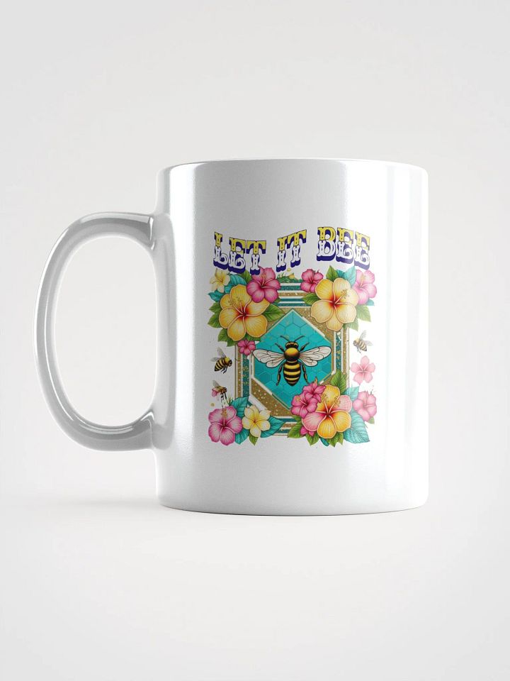 Let It Bee Flower Floral Mug product image (1)