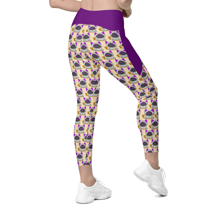 PalBot Leggings w/Pockets - Plum product image (9)